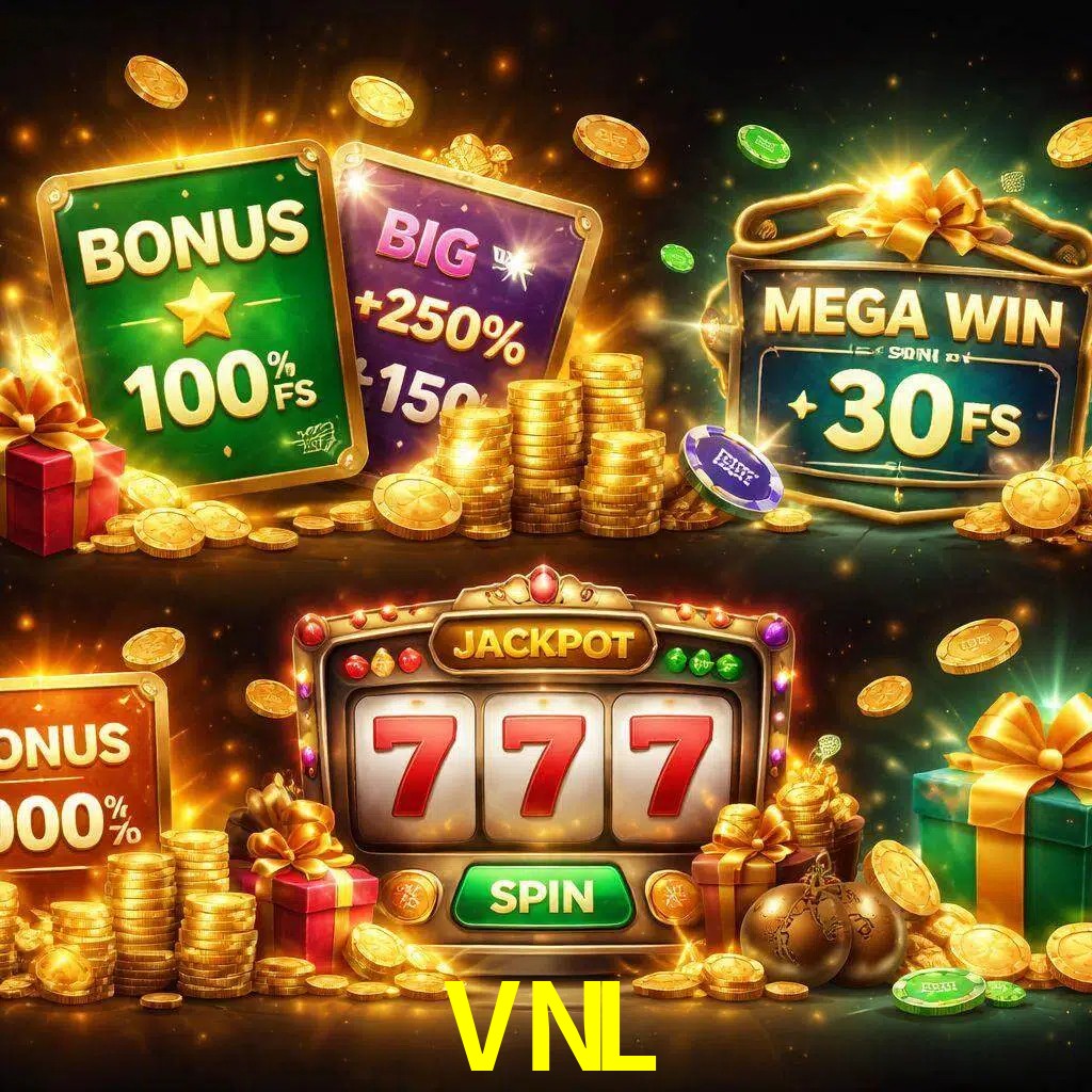 Tipos de bonos VNL incluyendo recompensas de bienvenida y promociones continuas
